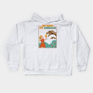 Be Kind to Animals Kids Hoodie